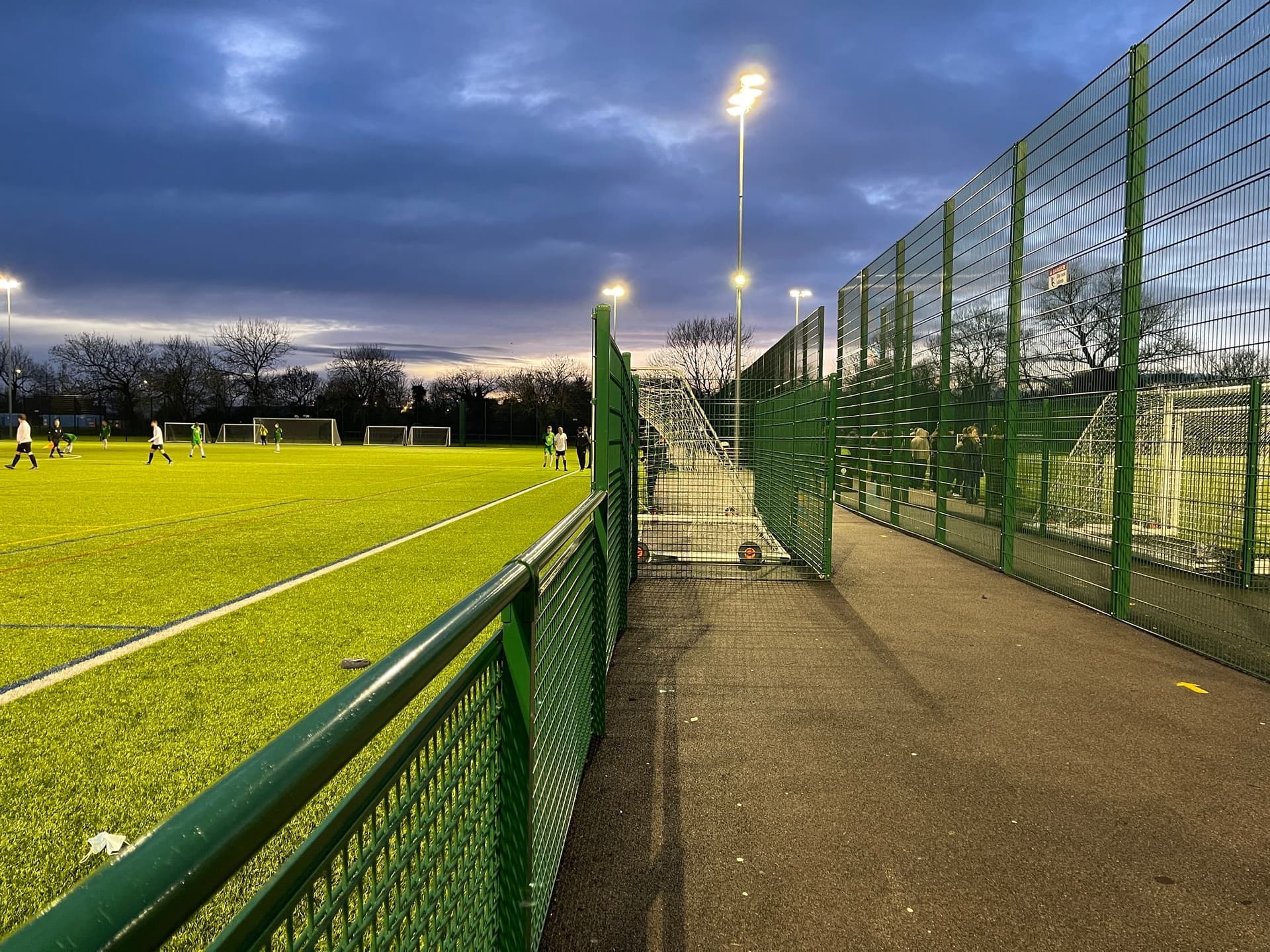 Jeffrey Humble playing fields