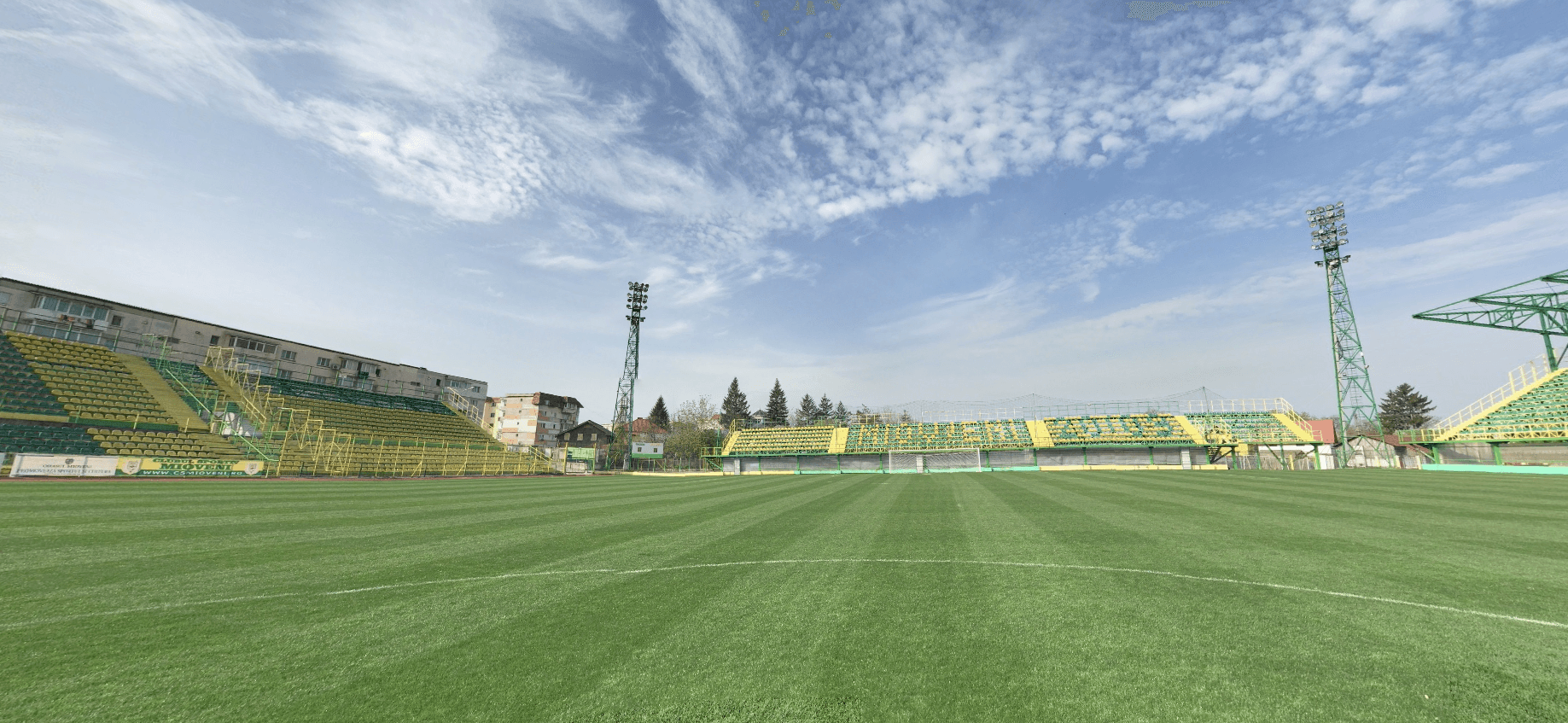 Stadionul de la Grupul Şcolar Colibaşi