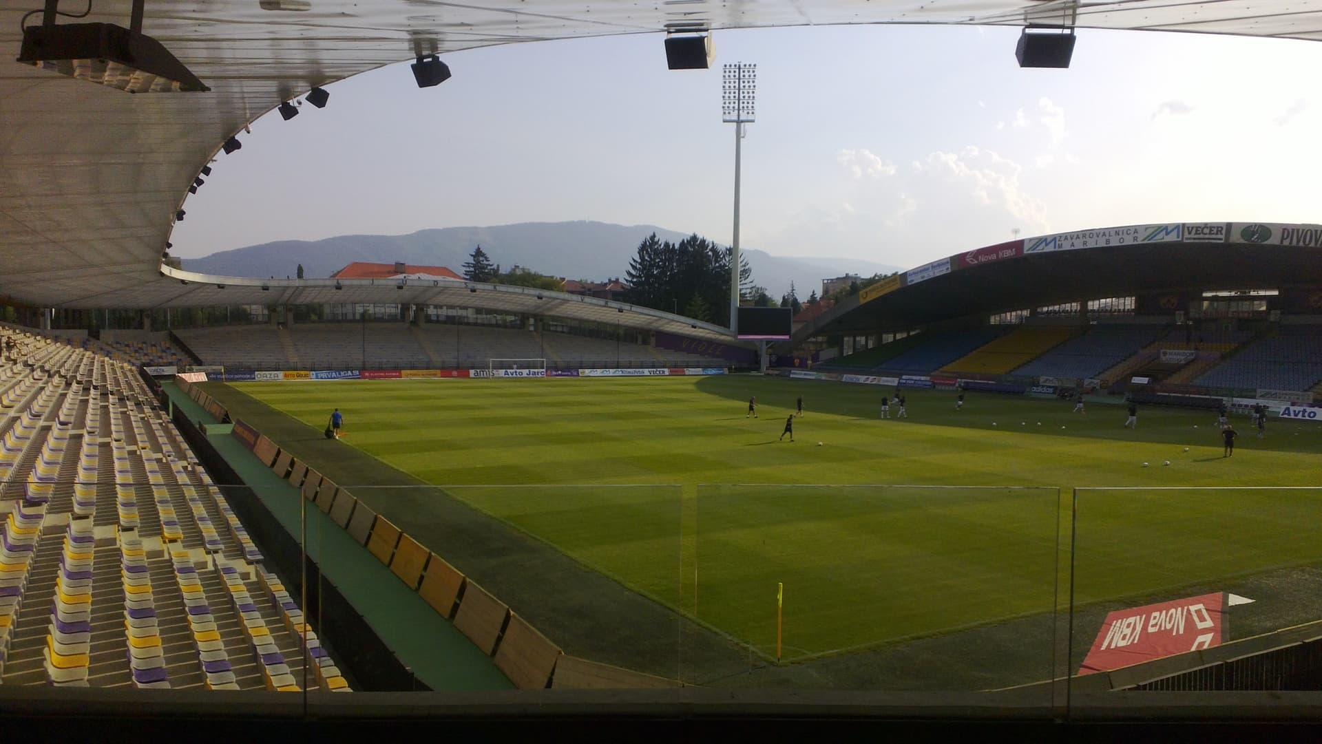 The stadium Ljudski Vrt
