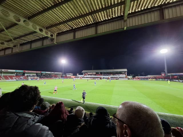 Cheltenham Town v Gillingham — fan photo