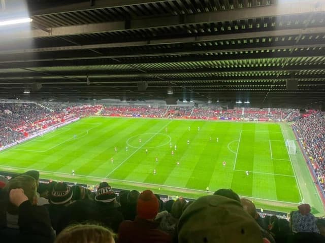 Manchester United v Newcastle — fan photo