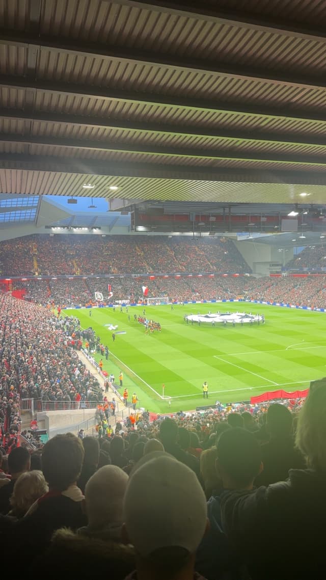 Liverpool v PSG — fan photo