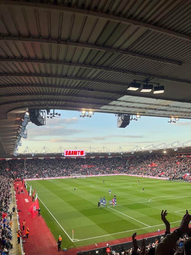 Southampton v Ipswich — fan photo