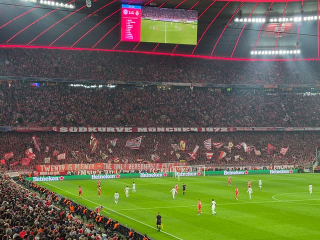 Bayern Munich v Real Madrid — fan photo