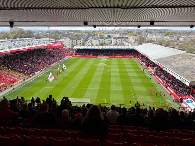 Aberdeen v Kilmarnock — fan photo