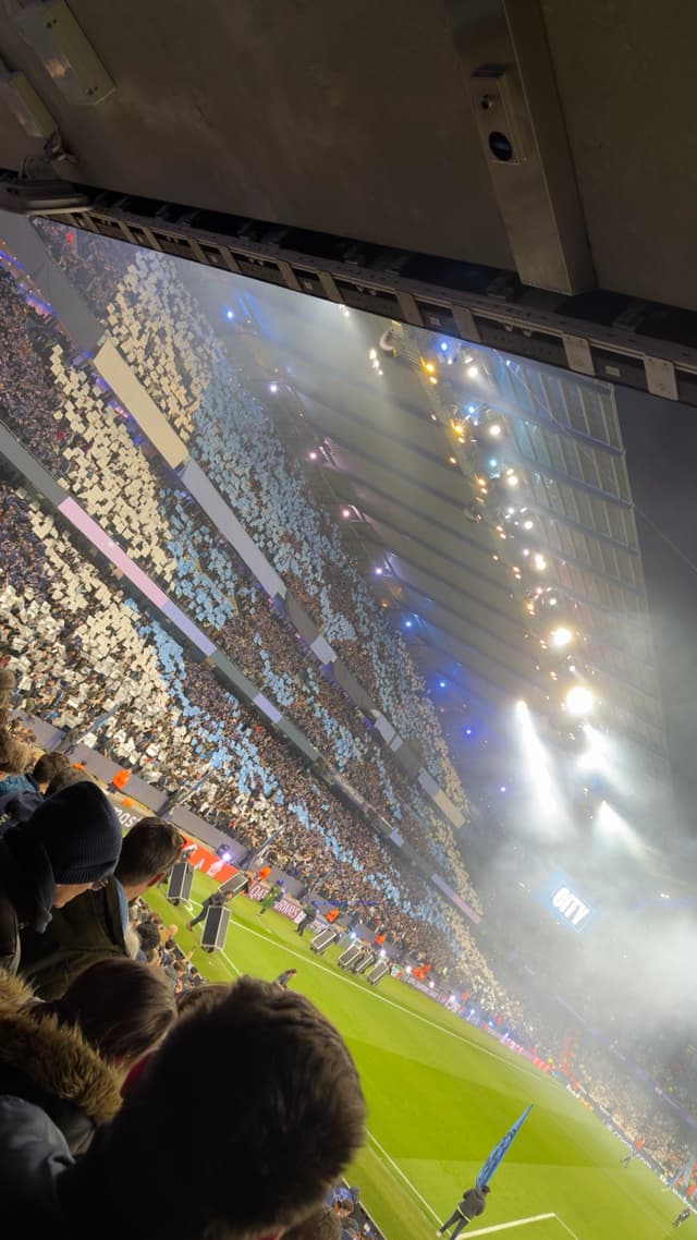 Manchester City v Real Madrid — fan photo