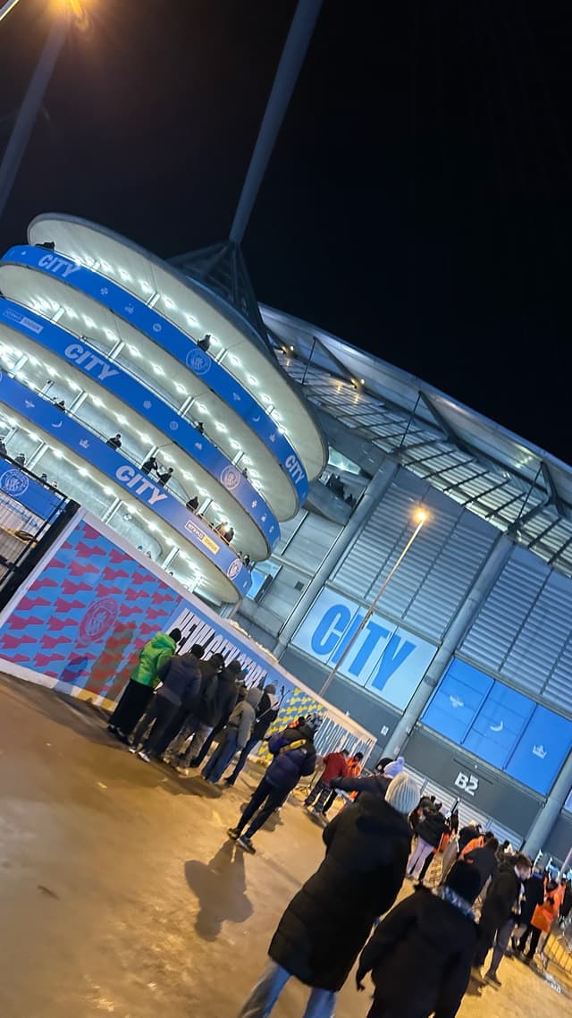 Manchester City v Brighton — fan photo