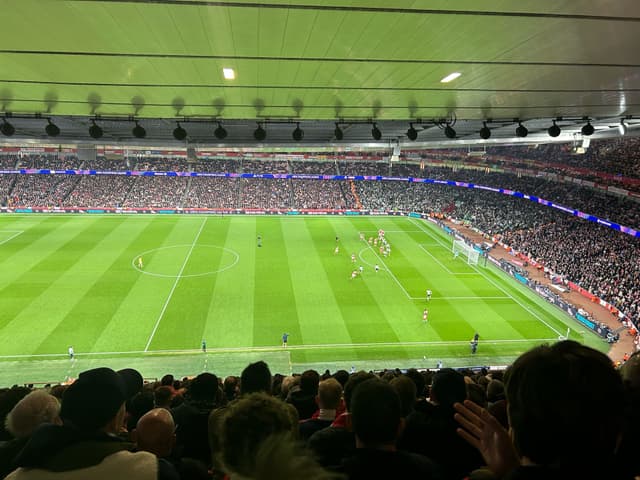 Arsenal v Sporting — fan photo
