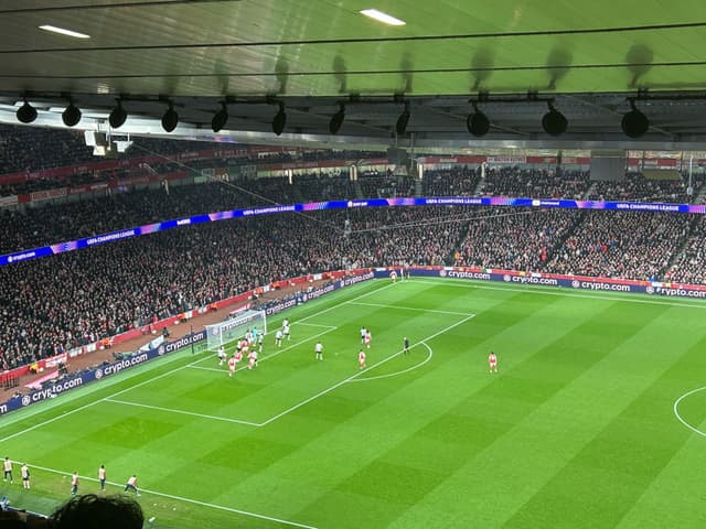 Arsenal v Sporting — fan photo