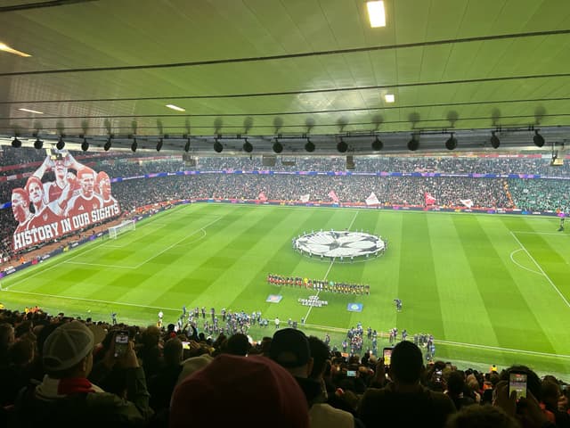 Arsenal v Sporting — fan photo