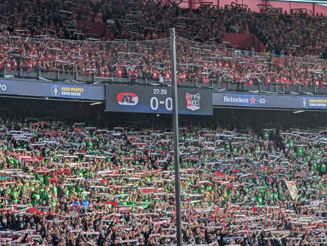 AZ Alkmaar v NEC Nijmegen — fan photo
