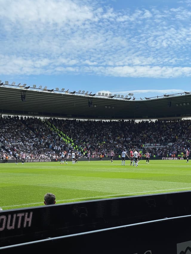 Derby County v Sheffield United — fan photo