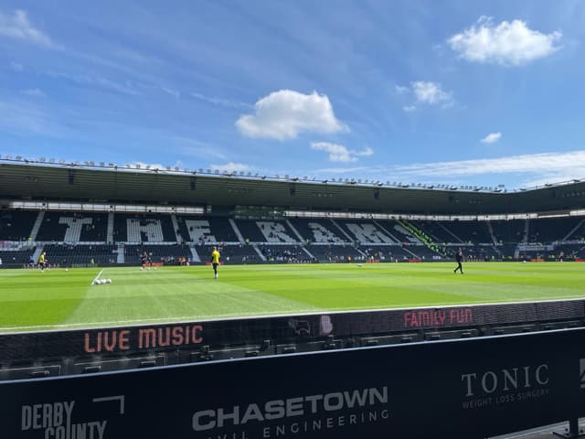 Derby County v Sheffield United — fan photo