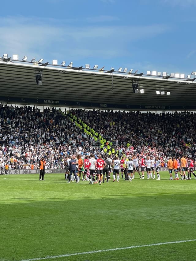 Derby County v Sheffield United — fan photo