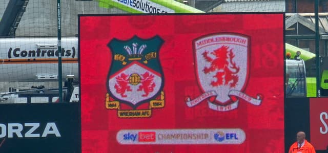 Wrexham v Middlesbrough — fan photo