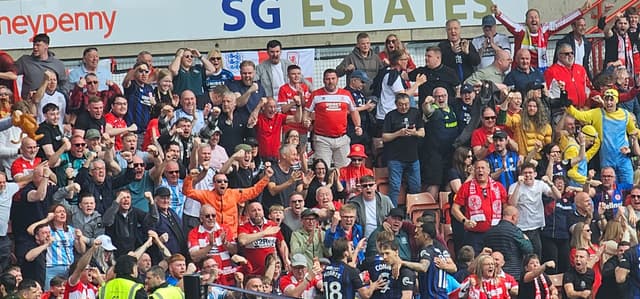Wrexham v Middlesbrough — fan photo