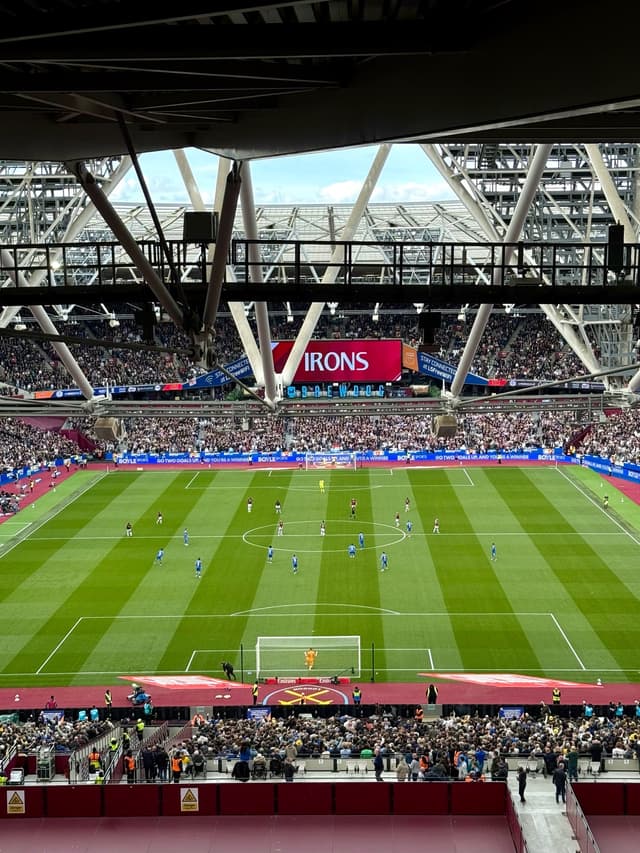 West Ham v Leeds — fan photo