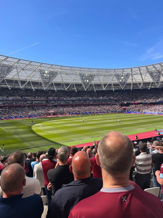West Ham v Everton — fan photo