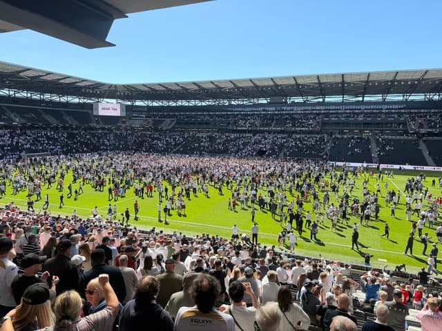 Milton Keynes Dons v Tranmere Rovers — fan photo