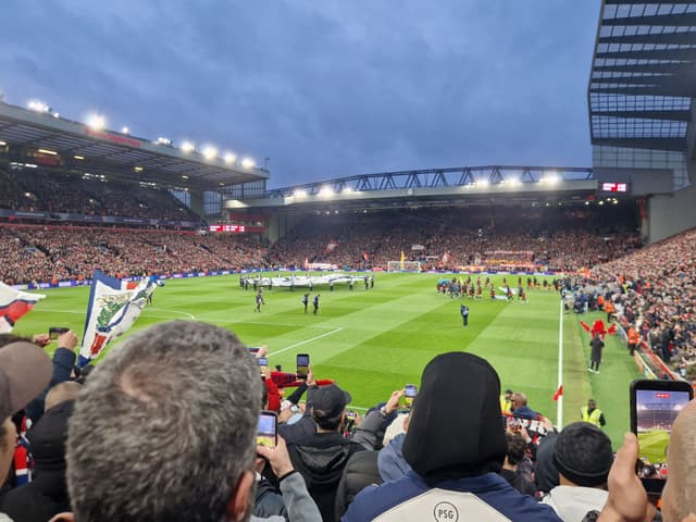 Liverpool v PSG — fan photo