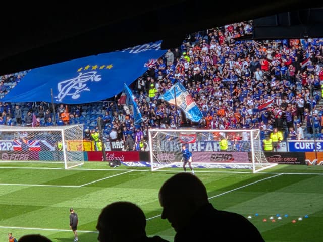 Rangers v Motherwell — fan photo