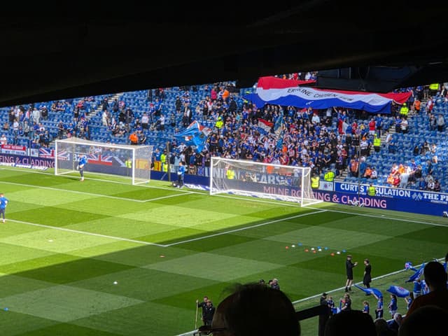 Rangers v Motherwell — fan photo