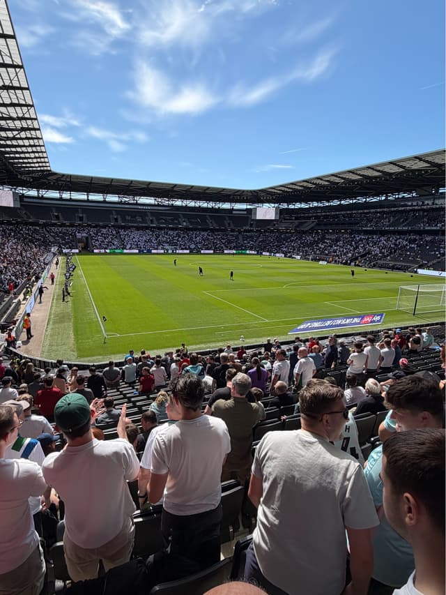 Milton Keynes Dons v Tranmere Rovers — fan photo