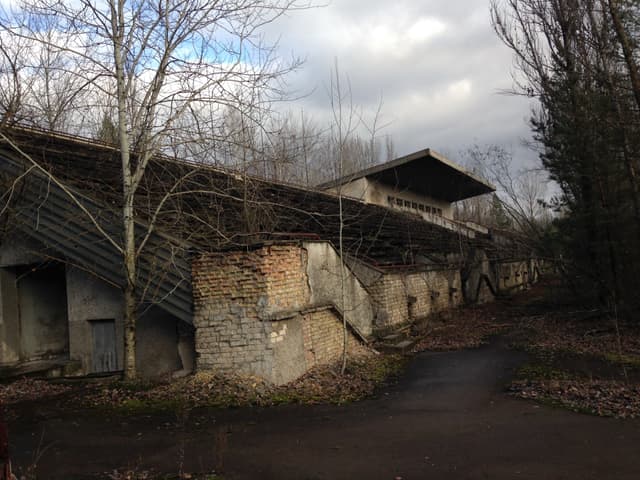 Avanhard Stadium (Pripyat) — fan photo