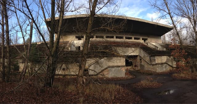 Avanhard Stadium (Pripyat) — fan photo