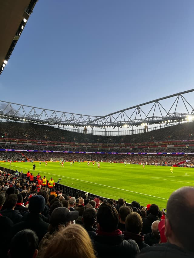 Arsenal v Sporting — fan photo