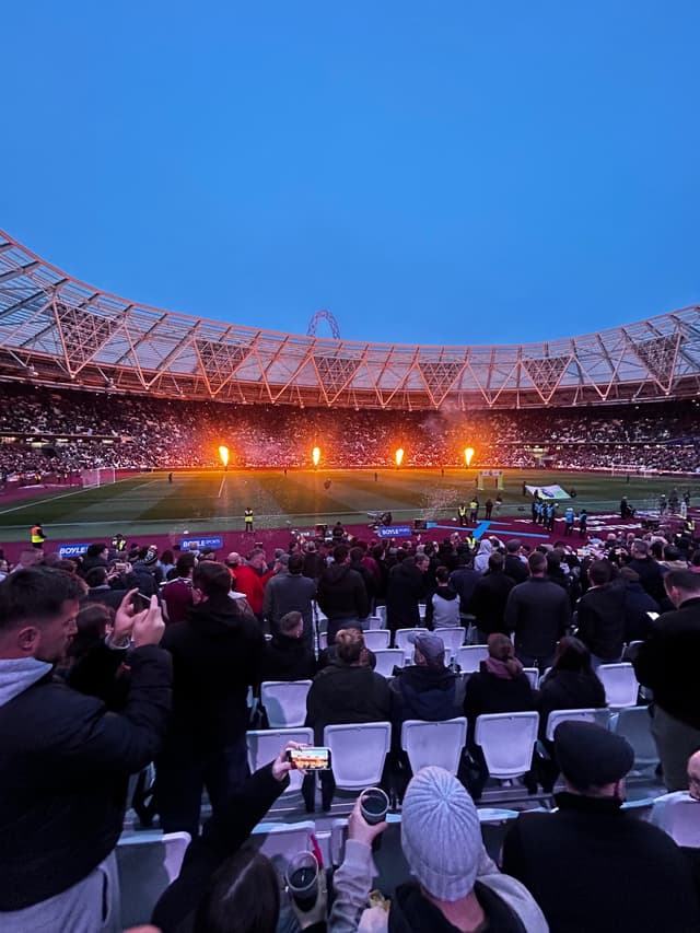 West Ham v Wolves — fan photo