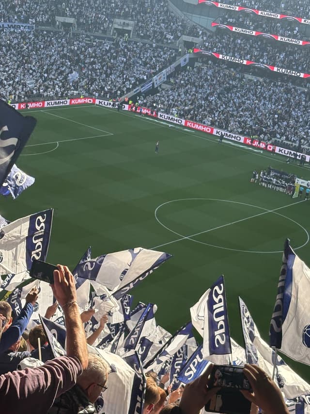Tottenham Hotspur v Brighton — fan photo