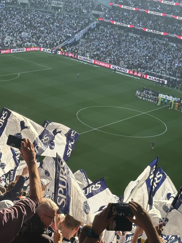 Tottenham Hotspur v Brighton — fan photo