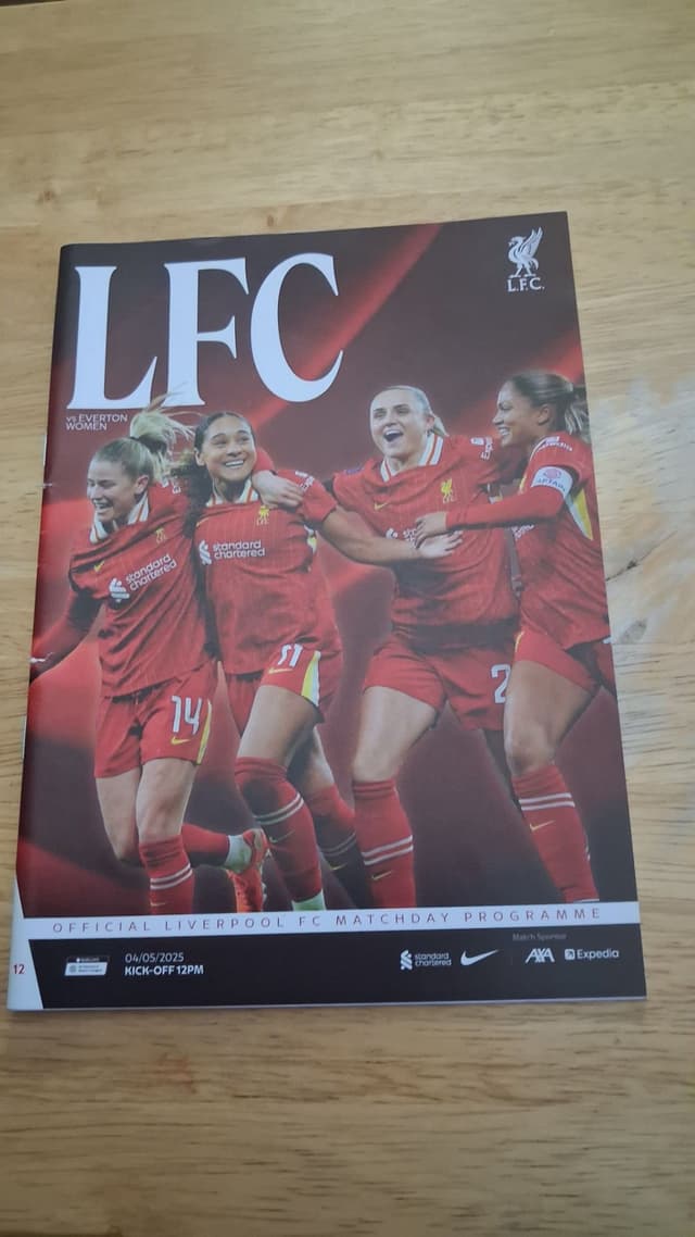 Liverpool W v Everton W — fan photo