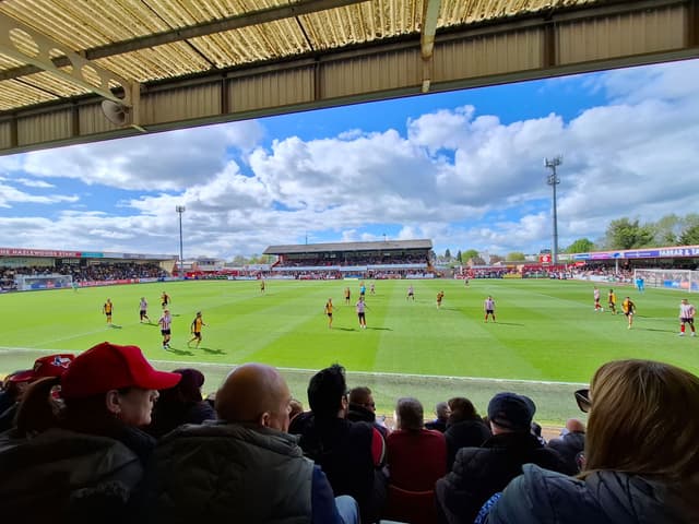 Cheltenham Town v Newport County — fan photo