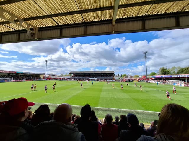 Cheltenham Town v Newport County — fan photo