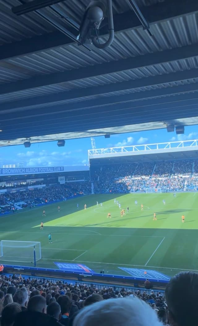 West Bromwich v Hull City — fan photo