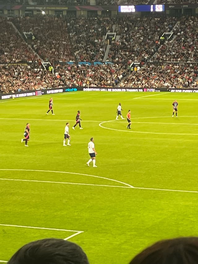 England XI v World XI — fan photo