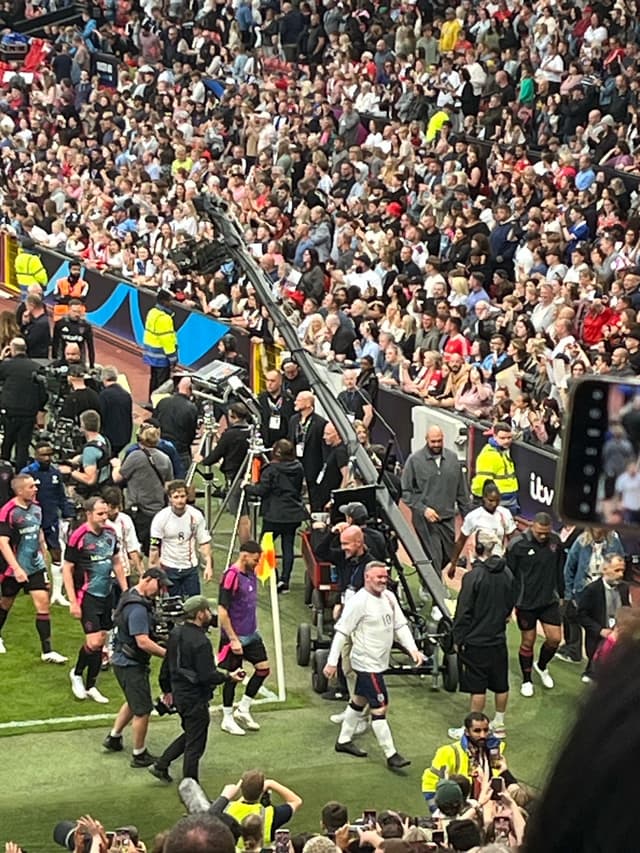 England XI v World XI — fan photo