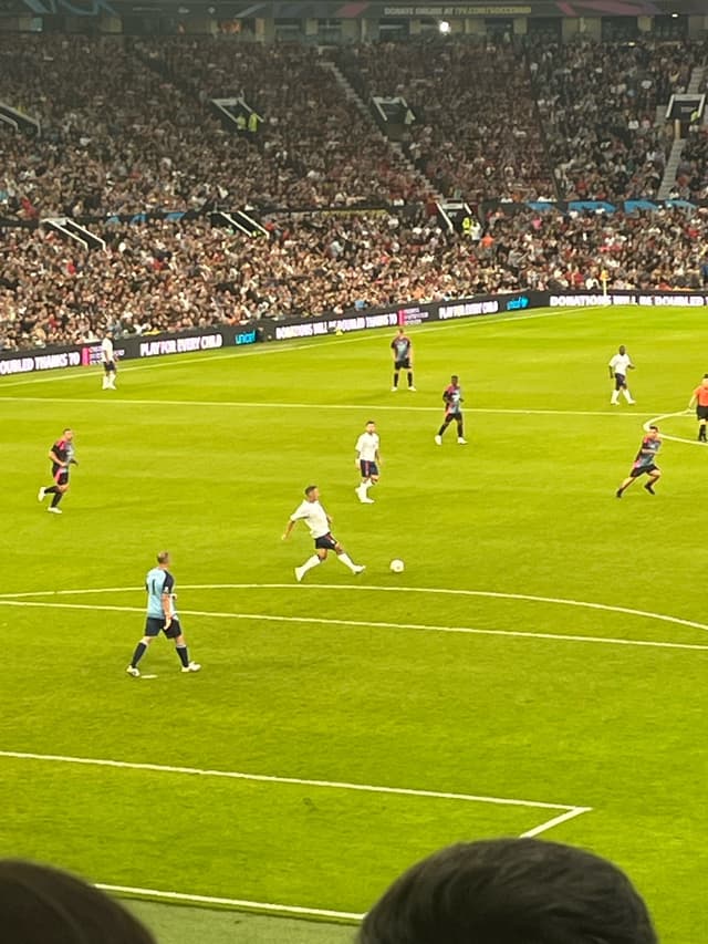 England XI v World XI — fan photo